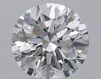 2.50ct E SI2 Rare Carat Ideal Cut Round Diamond