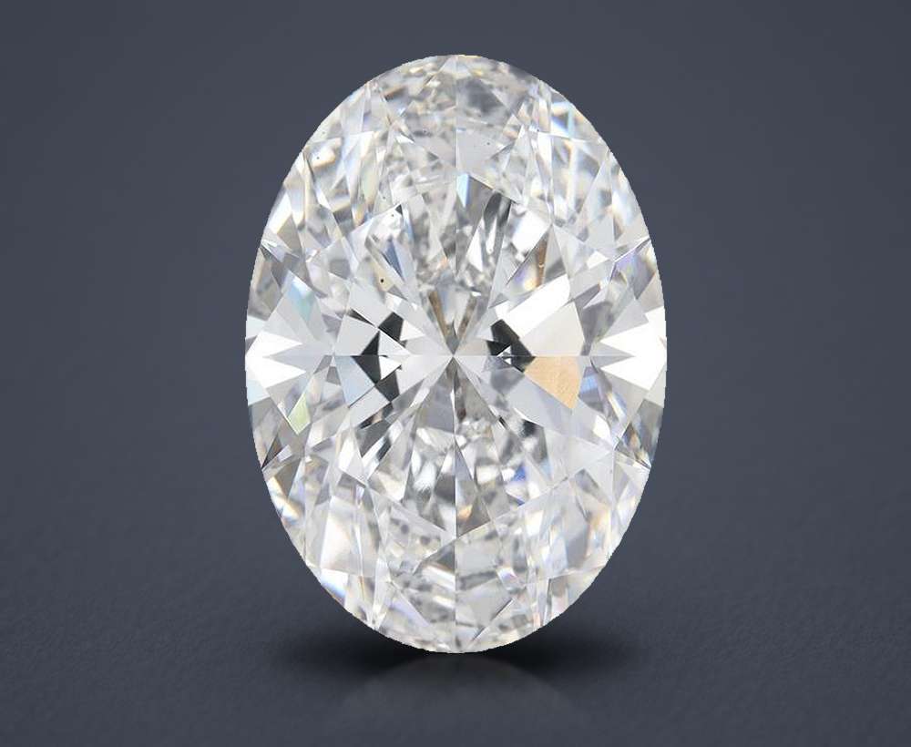 15.40ct E VS1 Rare Carat Ideal Cut Oval Lab Grown Diamond