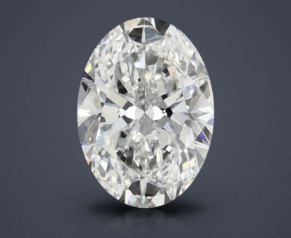 1.60ct E VS2 Rare Carat Ideal Cut Oval Lab Grown Diamond
