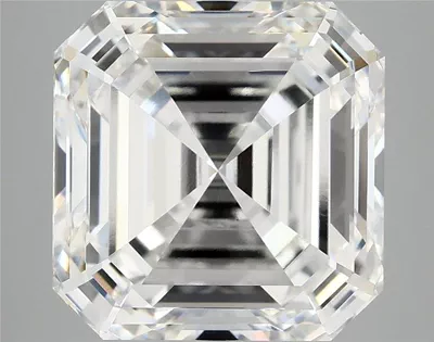 8.05ct F VVS2 Excellent Cut Asscher Lab Grown Diamond
