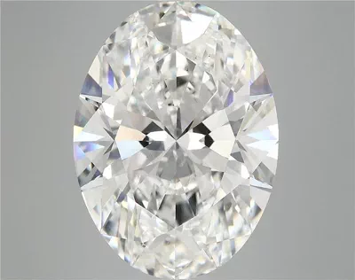 12.29ct F VS2 Rare Carat Ideal Cut Oval Lab Grown Diamond