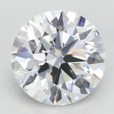 2.77ct D VVS1 Rare Carat Ideal Cut Round Lab Grown Diamond