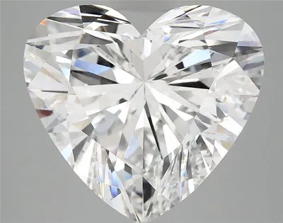 6.52ct E VS1 Rare Carat Ideal Cut Heart Lab Grown Diamond