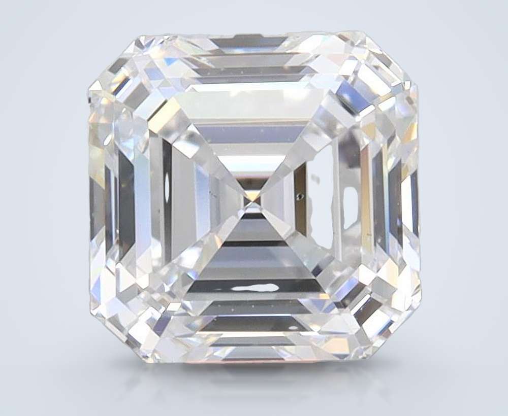 1.50ct D VS2 Rare Carat Ideal Cut Asscher Lab Grown Diamond
