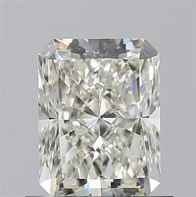 0.93ct K SI1 Rare Carat Ideal Cut Radiant Diamond