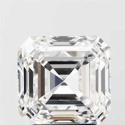 3.50ct F VVS2 Rare Carat Ideal Cut Asscher Lab Grown Diamond