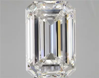 16.11ct E VVS2 Very Good Cut Emerald Lab Grown Diamond