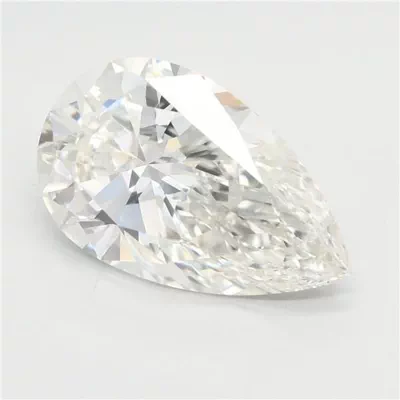 5.03ct G VS1 Rare Carat Ideal Cut Pear Lab Grown Diamond