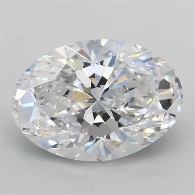 2.03ct D VVS2 Rare Carat Ideal Cut Oval Lab Grown Diamond