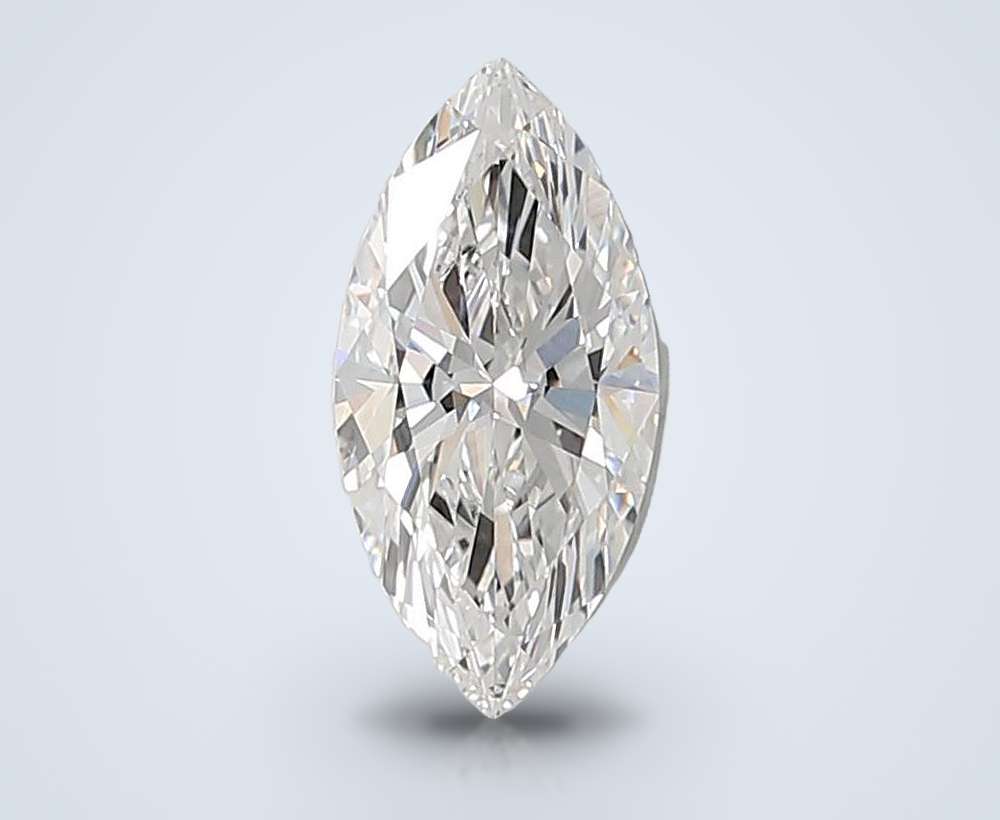 3.05ct E VS1 Rare Carat Ideal Cut Marquise Lab Grown Diamond