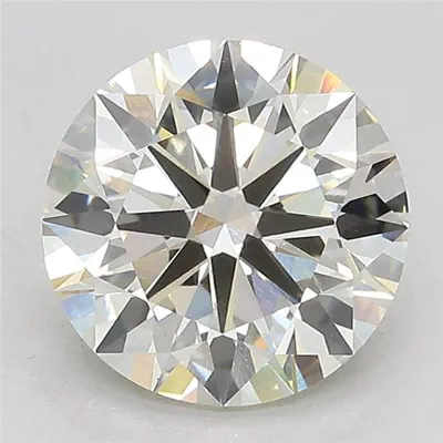 3.04ct J VS1 Rare Carat Ideal Cut Round Lab Grown Diamond