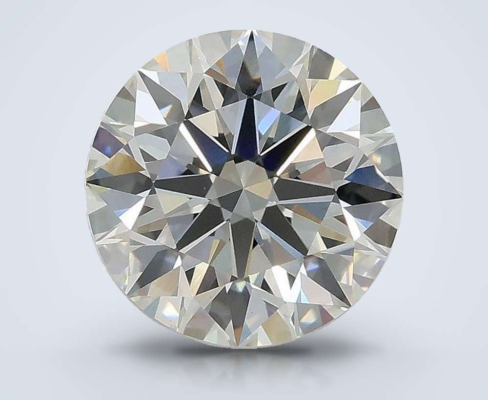 2.08ct F VS1 Rare Carat Ideal Cut Round Lab Grown Diamond