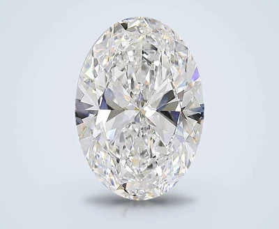 16.01ct E VVS2 Rare Carat Ideal Cut Oval Lab Grown Diamond