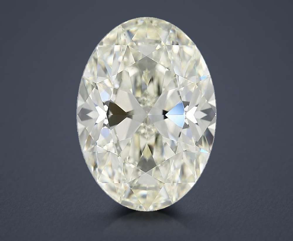 11.11ct K VVS2 Rare Carat Ideal Cut Oval Diamond