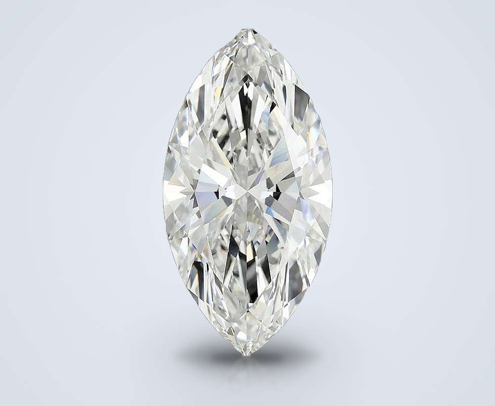 12.19ct F VVS2 Rare Carat Ideal Cut Marquise Lab Grown Diamond