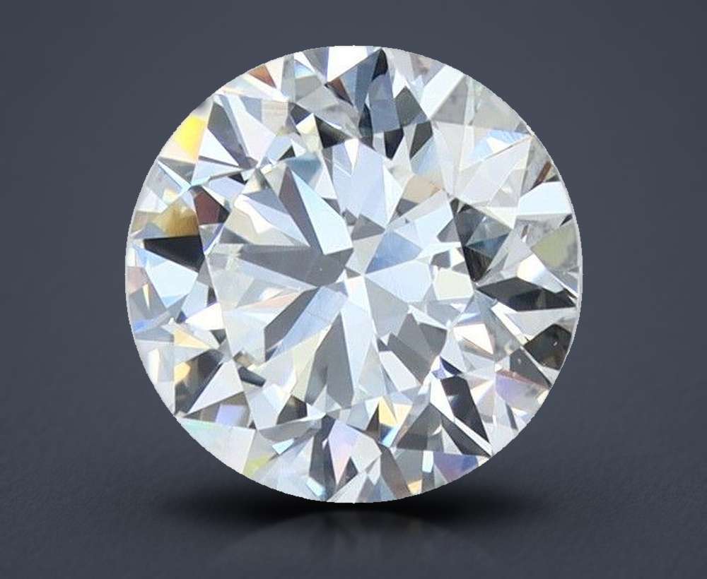 2.50ct J VS2 Rare Carat Ideal Cut Round Diamond