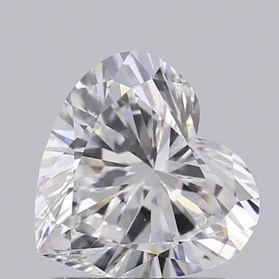 0.99ct E VVS2 Good Cut Heart Lab Grown Diamond