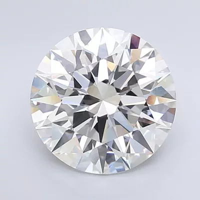 4.83ct F VVS2 Rare Carat Ideal Cut Round Lab Grown Diamond