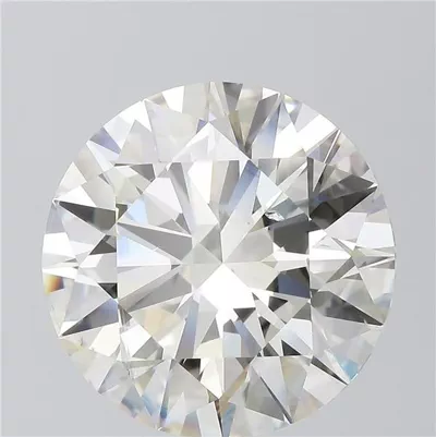 9.13ct H SI1 Rare Carat Ideal Cut Round Diamond