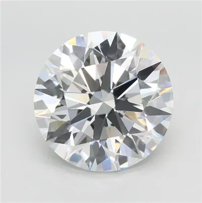 4.03ct F VVS2 Rare Carat Ideal Cut Round Lab Grown Diamond