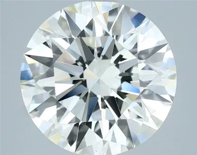 3.04ct J VS1 Rare Carat Ideal Cut Round Diamond