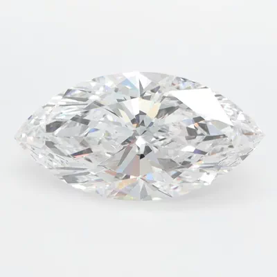 3.00ct D VVS1 Rare Carat Ideal Cut Marquise Lab Grown Diamond