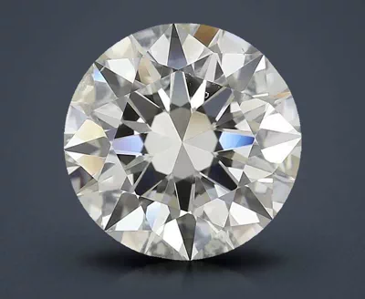 2.60ct K SI1 Excellent Cut Round Diamond