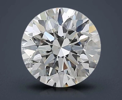 3.01ct H SI2 Rare Carat Ideal Cut Round Diamond
