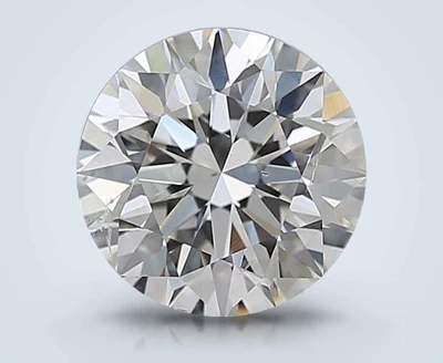 3.01ct H SI2 Rare Carat Ideal Cut Round Diamond