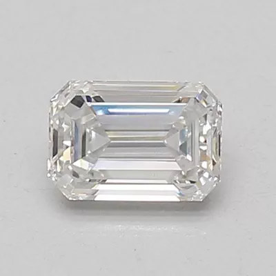 0.72ct D VVS1 Very Good Cut Emerald Lab Grown Diamond