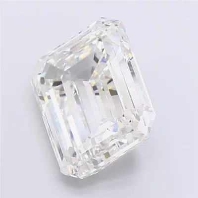 18.28ct G VS1 Rare Carat Ideal Cut Emerald Lab Grown Diamond