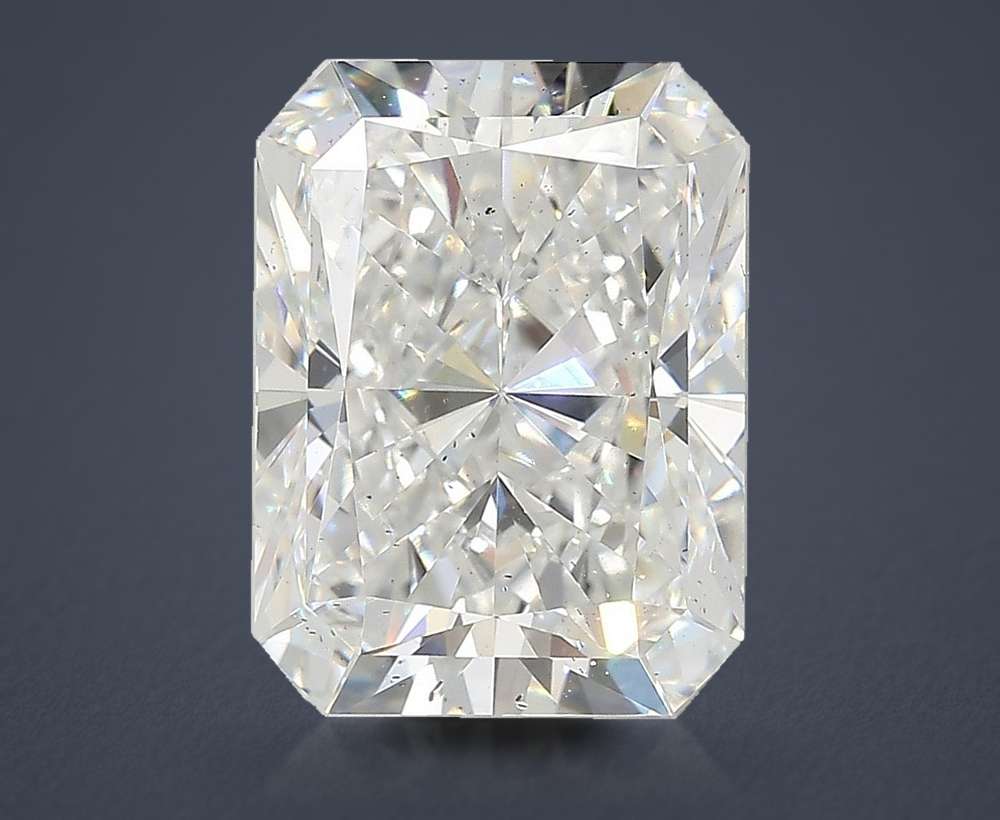 5.95ct E SI1 Rare Carat Ideal Cut Radiant Lab Grown Diamond
