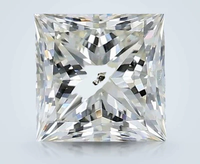 1.25ct K SI2 Rare Carat Ideal Cut Princess Diamond