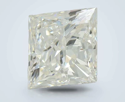 4.01ct F VS1 Rare Carat Ideal Cut Princess Lab Grown Diamond