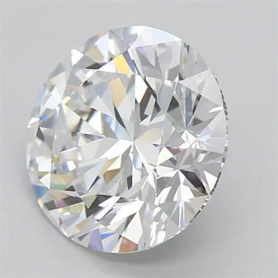 5.10ct D FL Rare Carat Ideal Cut Round Lab Grown Diamond