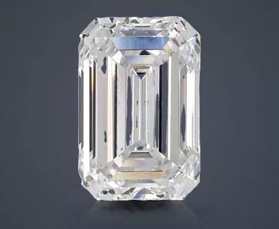 10.18ct F VS1 Rare Carat Ideal Cut Emerald Lab Grown Diamond