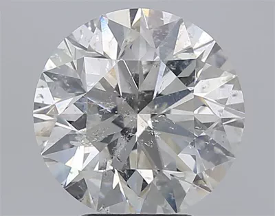 4.41ct H SI2 Excellent Cut Round Diamond