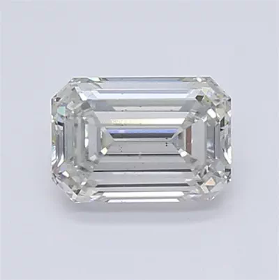 0.99ct H VS2 Rare Carat Ideal Cut Emerald Lab Grown Diamond