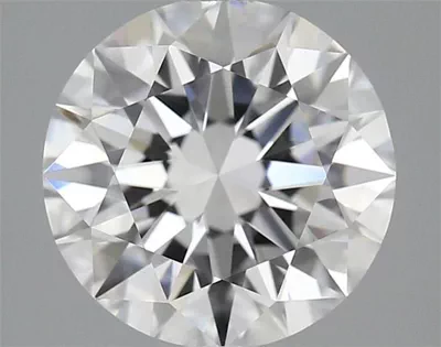 2.02ct D FL Rare Carat Ideal Cut Round Diamond