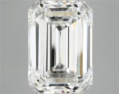15.76ct F VS1 Rare Carat Ideal Cut Emerald Lab Grown Diamond