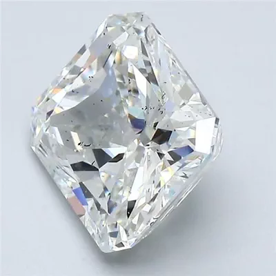 3.33ct H SI2 Rare Carat Ideal Cut Radiant Diamond