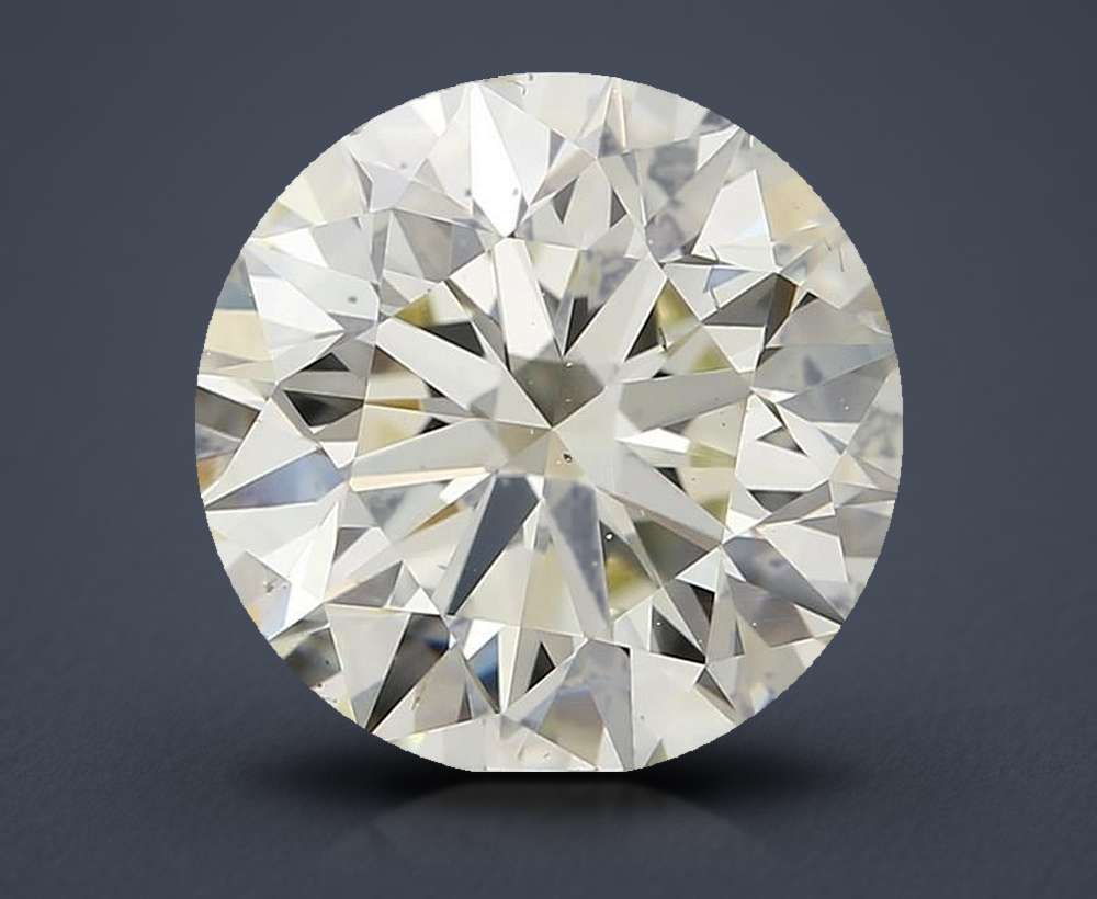 2.30ct J SI1 Rare Carat Ideal Cut Round Diamond