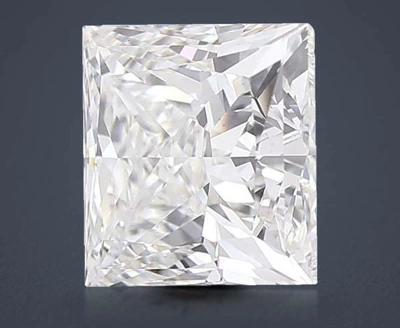 5.03ct H VS1 Rare Carat Ideal Cut Princess Lab Grown Diamond