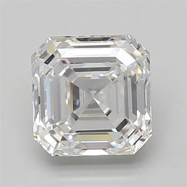 1.90ct D VS1 Rare Carat Ideal Cut Asscher Lab Grown Diamond