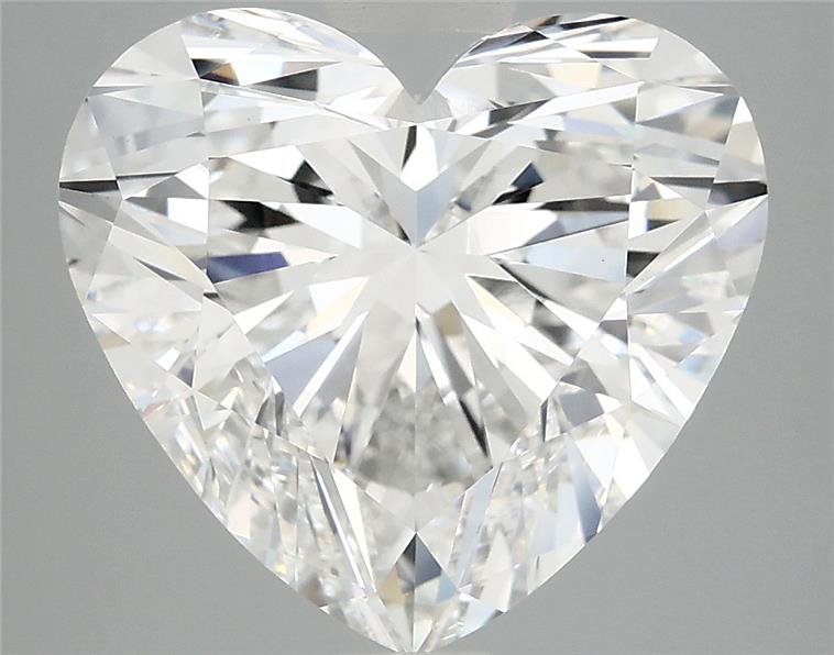 6.00ct E VVS2 Rare Carat Ideal Cut Heart Lab Grown Diamond