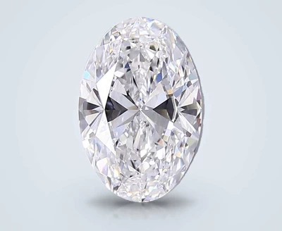 12.05ct E VVS2 Rare Carat Ideal Cut Oval Lab Grown Diamond