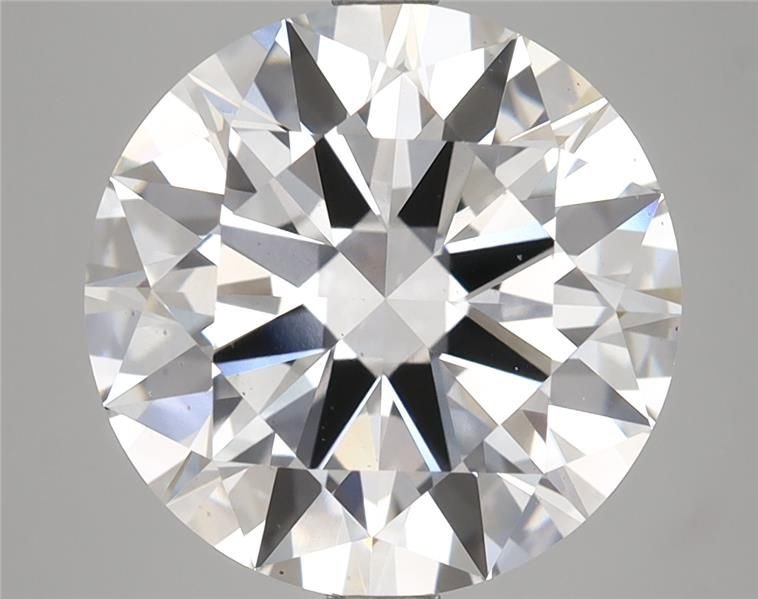 6.01ct D VS2 Excellent Cut Round Lab Grown Diamond