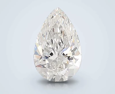 4.52ct F VS1 Rare Carat Ideal Cut Pear Lab Grown Diamond