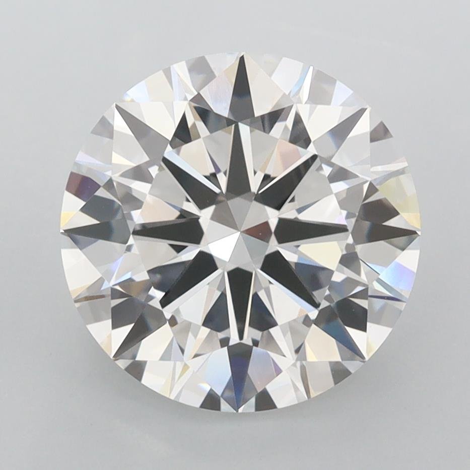 3.51ct D VVS2 Rare Carat Ideal Cut Round Lab Grown Diamond