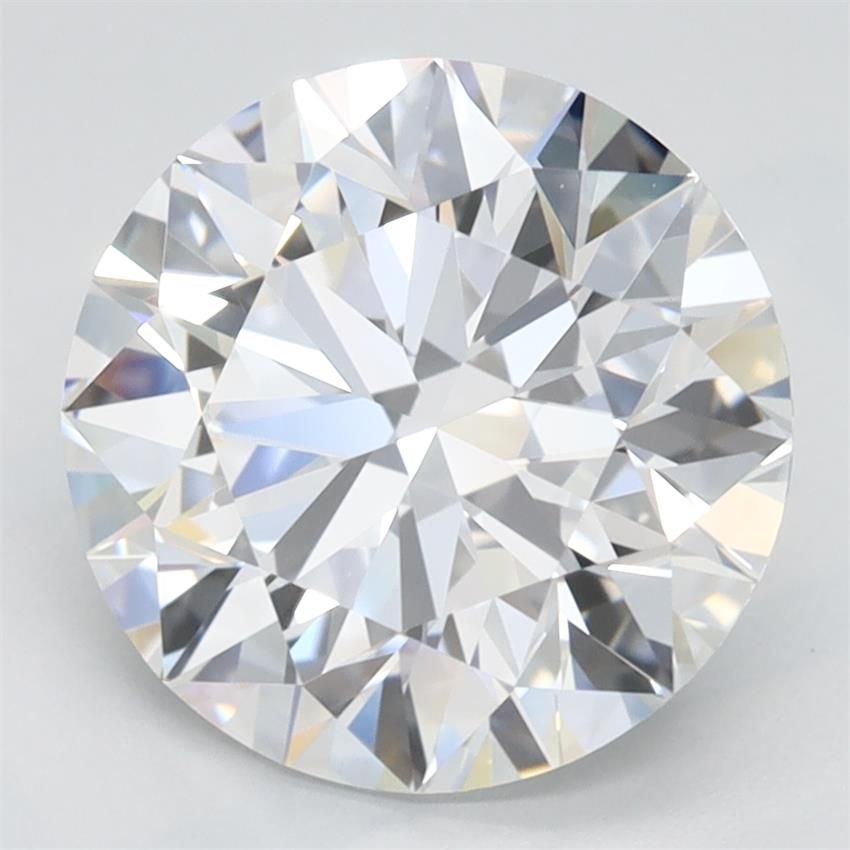 2.93ct D VVS1 Rare Carat Ideal Cut Round Lab Grown Diamond